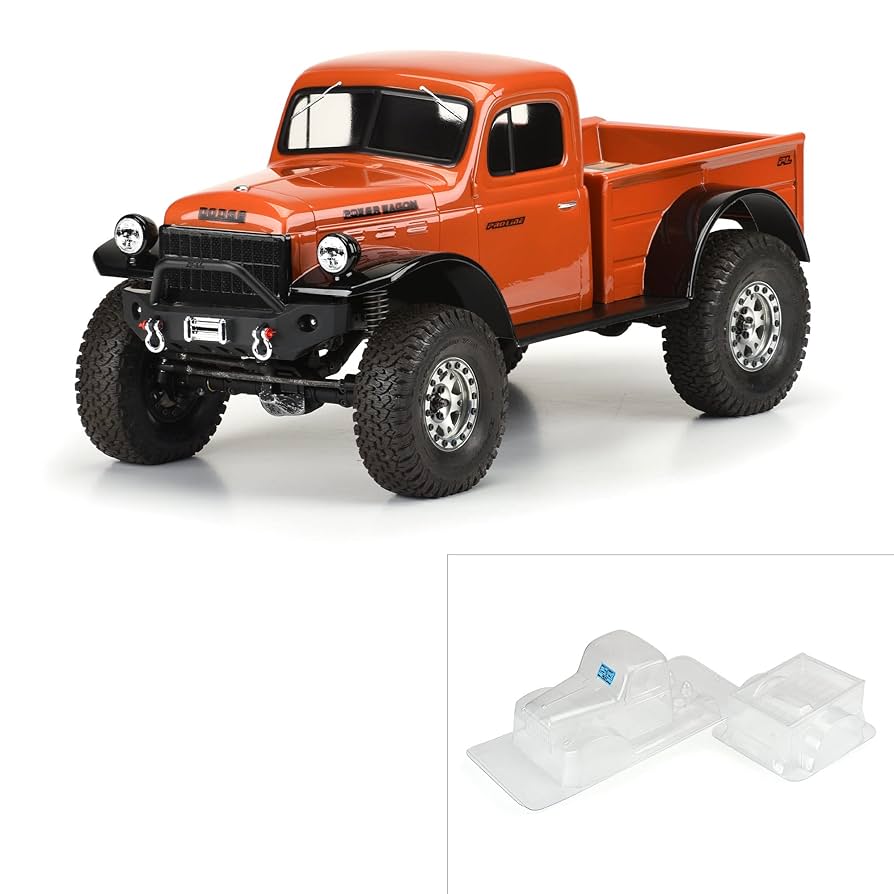 Amazon | Pro-Line Racing 1946 ダッジ パワーワゴン クリア